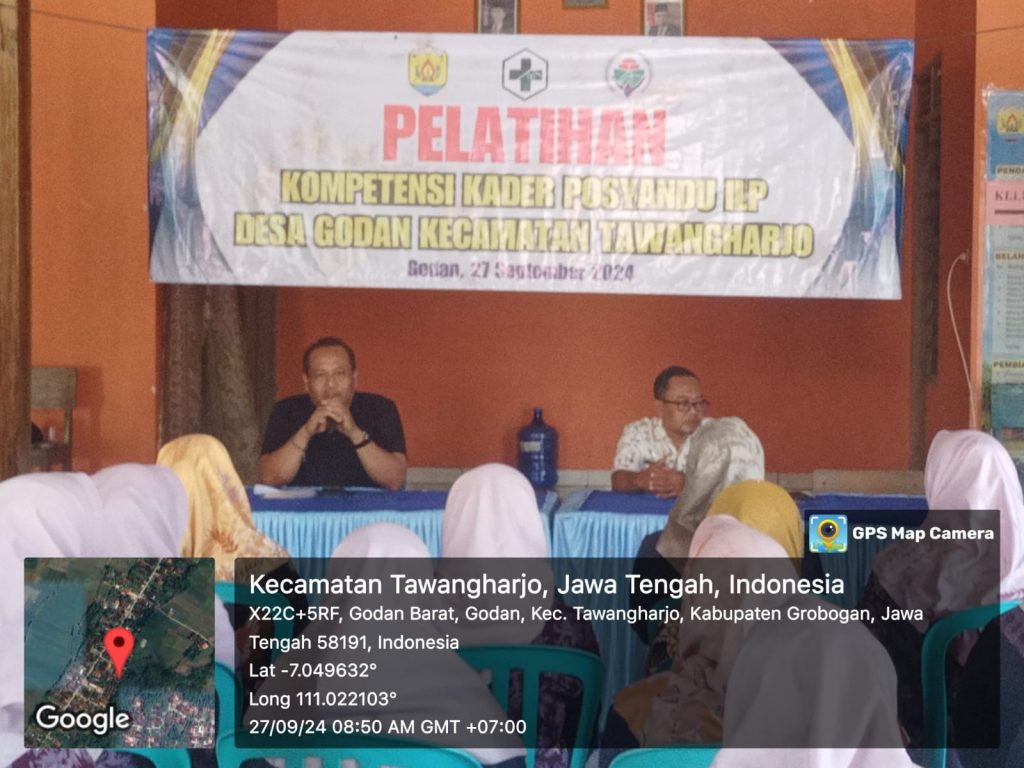 PELATIHAN KOMPETENSI DASAR KADER POSYANDU ILP DI DESA GODAN KECAMTAN TAWANGHARJO KABUPATEN GROBOGAN