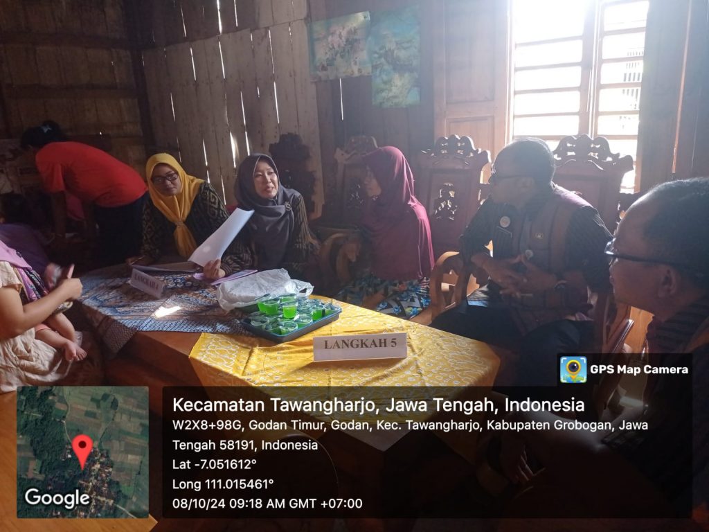 Pendampingan ILP PUSTU & Posyandu Desa Godan Kecamatan Tawangharjo