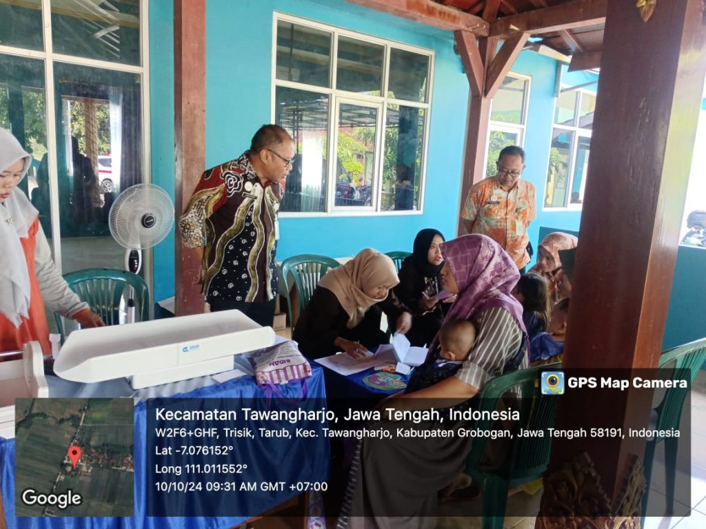 PENDAMPINGAN PELAKSANAAN ILP POSYANDU & PKD DESA TARUB KECAMATAN TAWANGHARJO