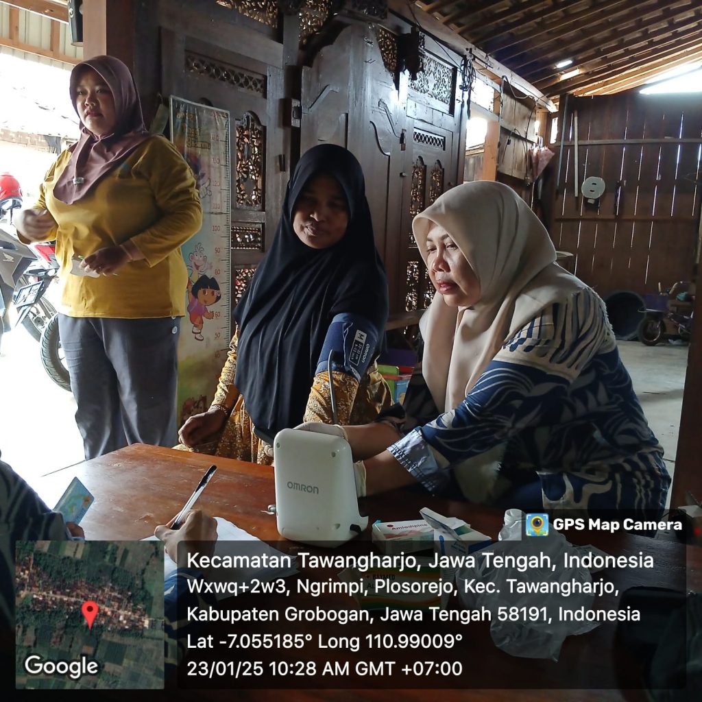 SKRINING PENYAKIT TIDAK MENULAR DI WILAYAH DESA PUSKESMAS TAWANGHARJO