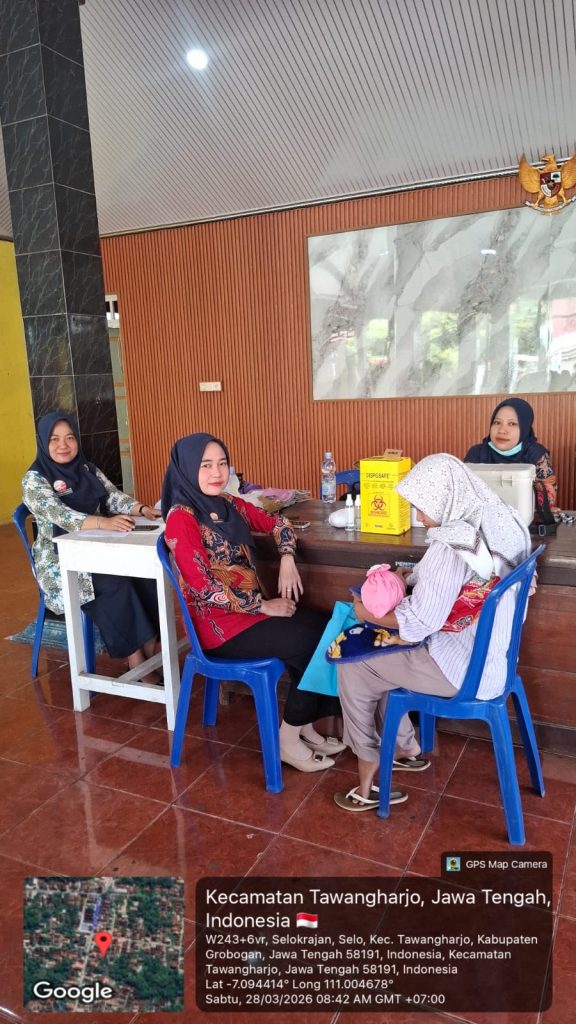PELAKSANAAN KEGIATAN IMUNISASI RUTIN BALITA DI DESA SELO PUSKESMAS TAWANGHARJO