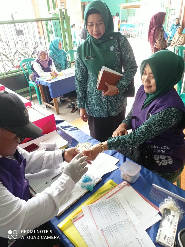 Evaluasi dan Pembinaan Posyandu 6 SPM di Posyandu Dewi Srikandi Desa Tawangharjo oleh Tim Pembina Kabupaten Grobogan