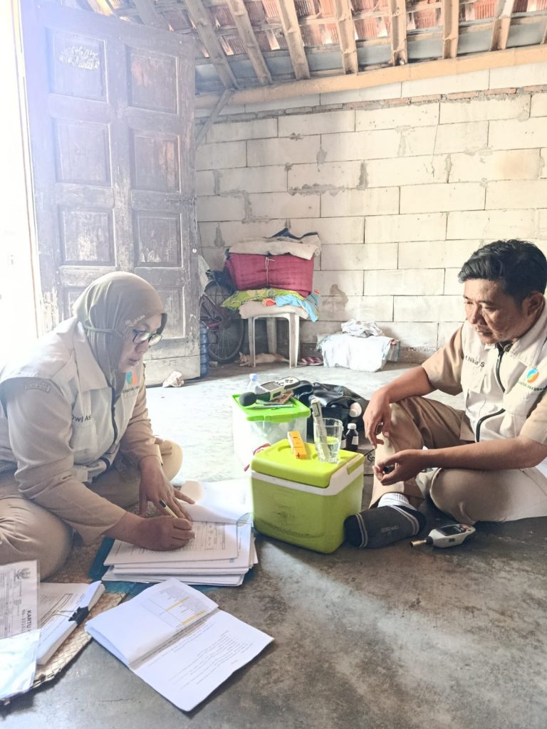 Surveilans Kualitas Air Minum Rumah Tangga (SKAMRT) DI Desa Selo Puskesmas Tawangharjo